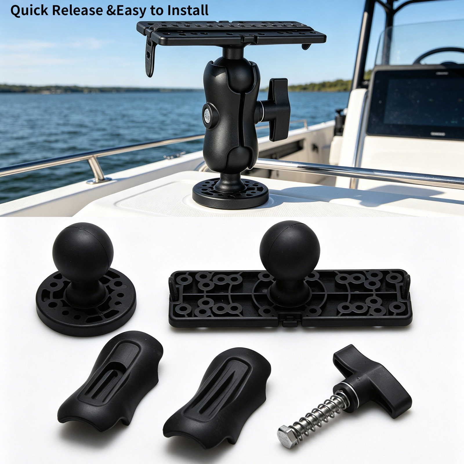 360 °   Support réglable pour  - Fish Finder Mount avis et prix