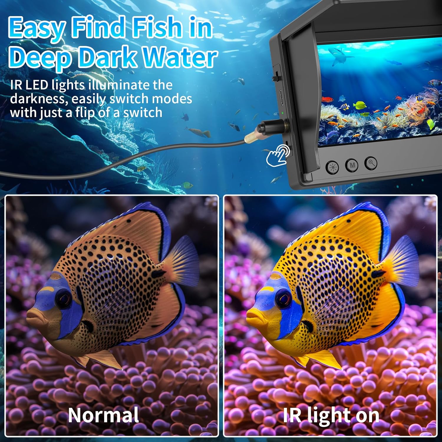 Caméra de pêche sous-marine av - Fish Finder Cable avis et prix